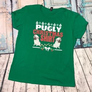 Pugly Christmas shirt ugly Christmas sweater tee